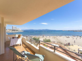 Ref. BLANC CANIGÓ 2: Apartamento con vistas al mar a pié de playa con parking. - ES-325-7